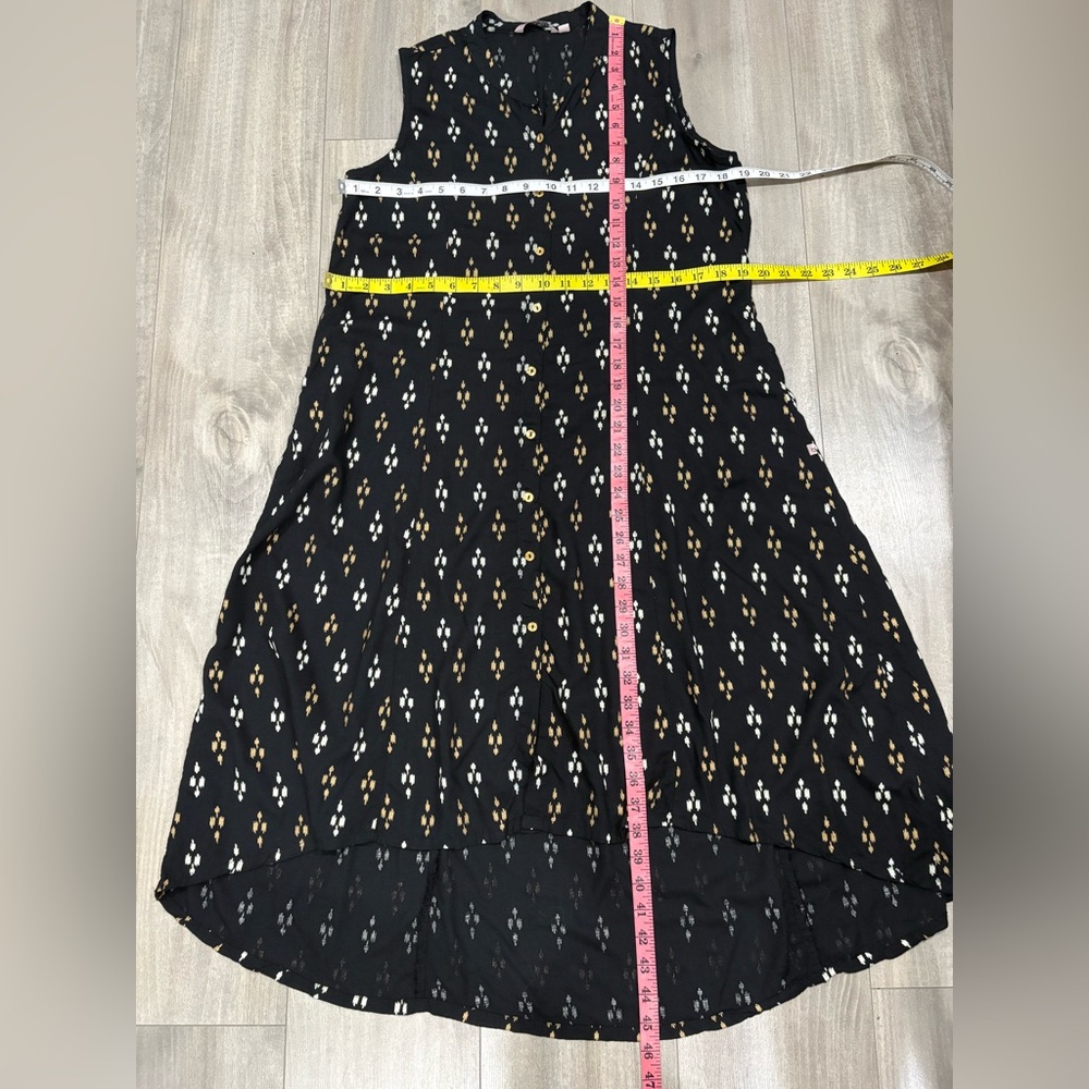 Avaasa Elegant Women Black A-Line Kurta Size L - Picture 4 of 10